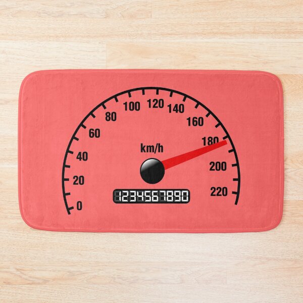 Item preview, SPEEDOMETER (#FF6666) designed and sold by Marlon Oseguera.
