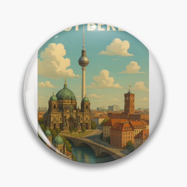 Item preview, Panoramic View of Berlin Cathedral and East Berlin Skyline designed and sold by Places On Earth.