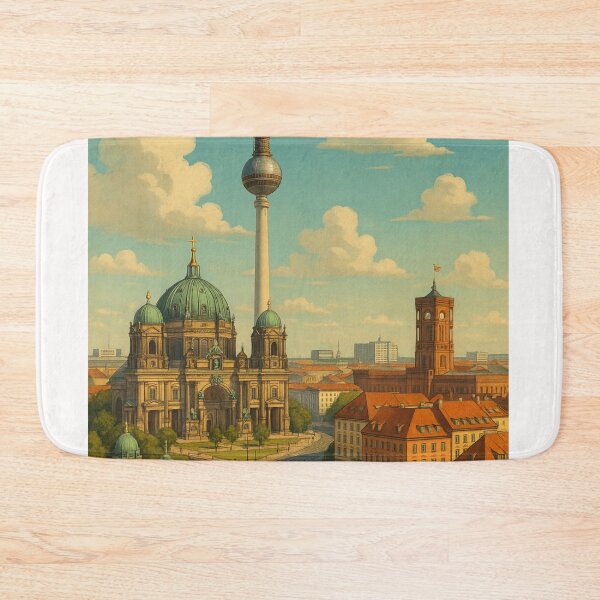Item preview, Panoramic View of Berlin Cathedral and East Berlin Skyline designed and sold by Places On Earth.
