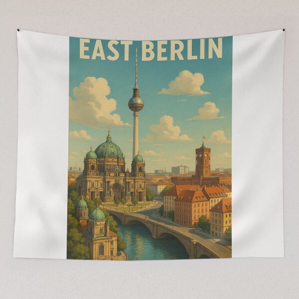 Item preview, Panoramic View of Berlin Cathedral and East Berlin Skyline designed and sold by Places On Earth.