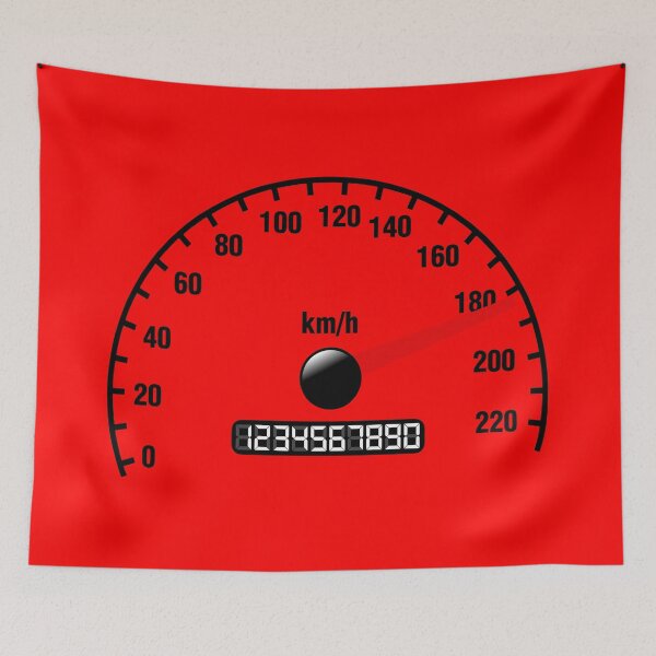 Item preview, SPEEDOMETER (#FF0000) designed and sold by Marlon Oseguera.