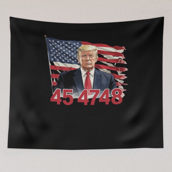 Item preview, Donald J Trump 45 47 48 MAGA designed and sold by Nekusa.