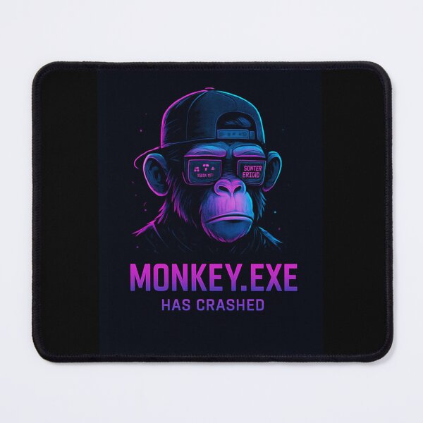 Item preview, Monkey.exe Has Crashed designed and sold by DAYandMONTH.