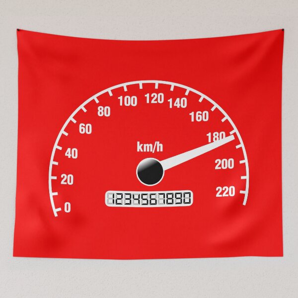 Item preview, SPEEDOMETER (#FF0000) designed and sold by Marlon Oseguera.