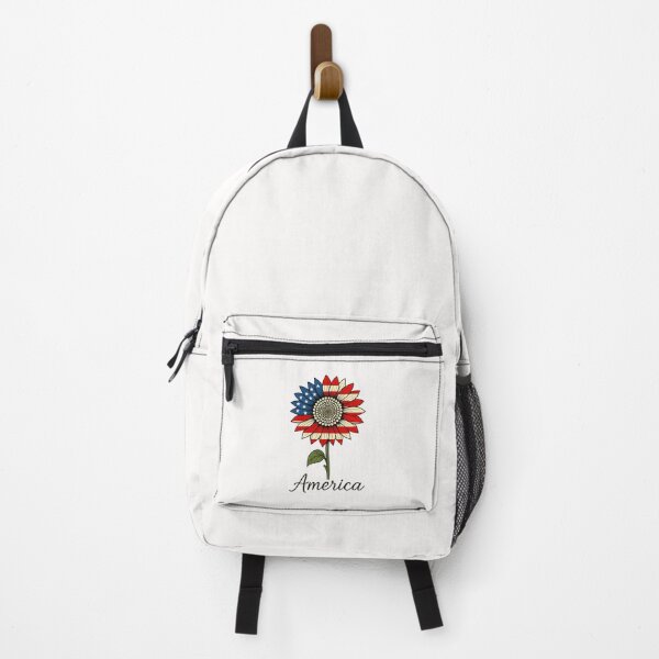 Item preview, Sunflower American Flag 4th of July Women Men USA designed and sold by TalalosART.