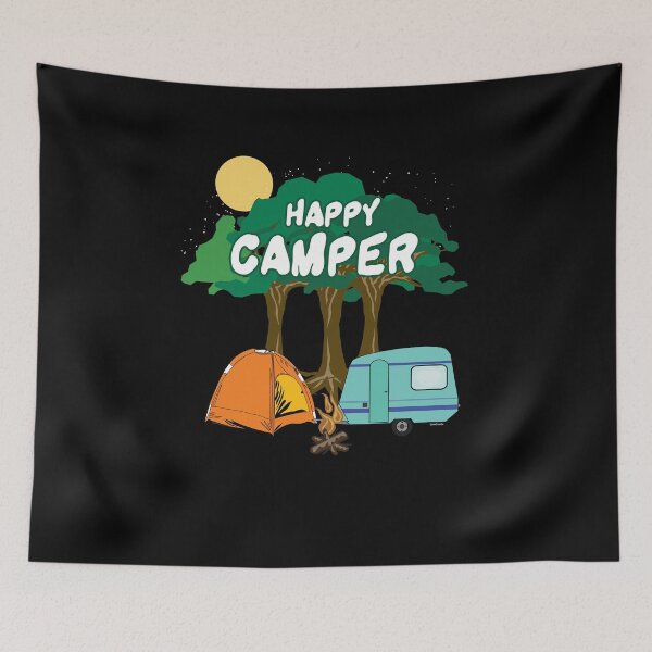 Item preview, Happy Camper designed and sold by TomGiantDesigns.
