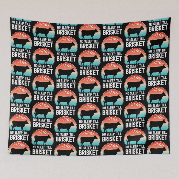 Item preview, No Sleep Till Brisket Funny BBQ Lover Smoker Grilling designed and sold by KGN  CREATIVITY.