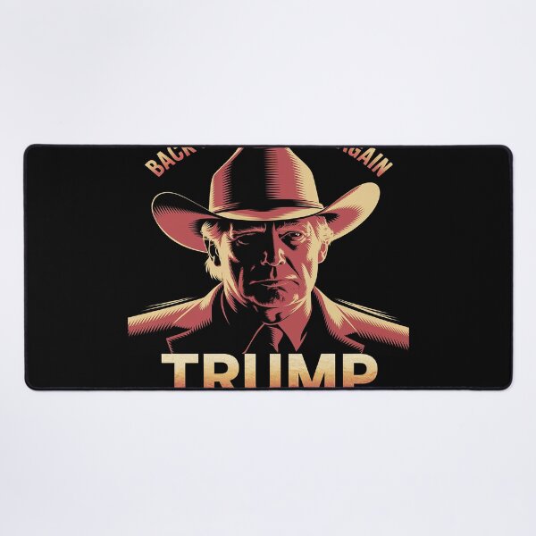 Item preview, Donald J. Trump Cowboy is Back in the Saddle Again 2025 designed and sold by Nekusa.