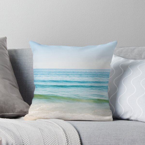 Item preview, Ocean Seascape Photography, Blue Sea Landscape, Beach Waves  designed and sold by Carolyn Cochrane.