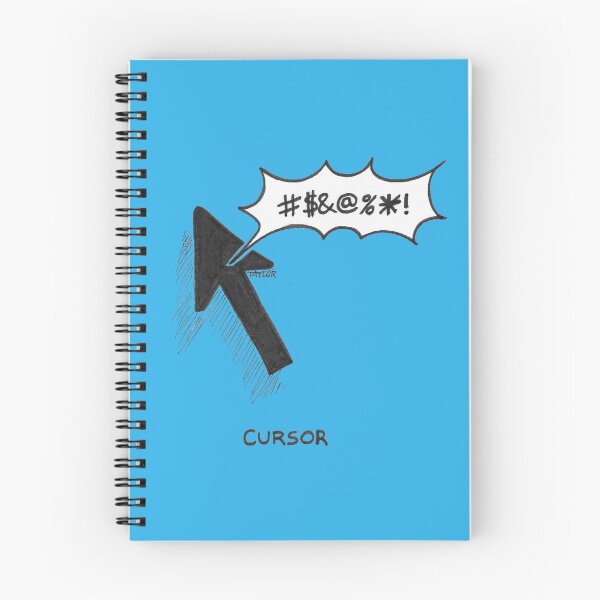 Item preview, Cursor Pun Funny Dad Joke designed and sold by PumpkinPieComic.