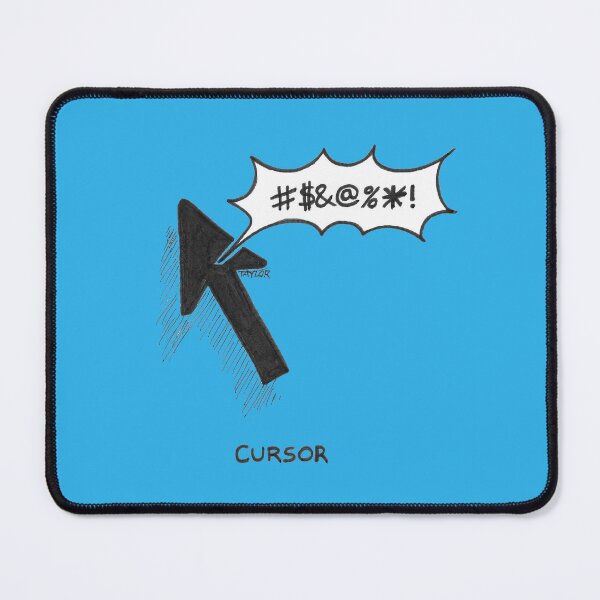 Item preview, Cursor Pun Funny Dad Joke designed and sold by PumpkinPieComic.