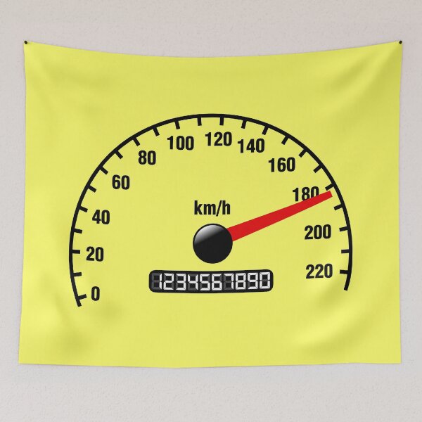 Item preview, SPEEDOMETER (#FFFF66) designed and sold by Marlon Oseguera.