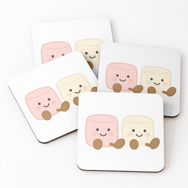 Item preview, Amuseables Pair of Marshmallows designed and sold by Made By Meg .