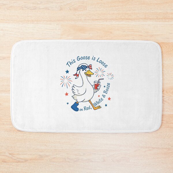 Item preview, This Goose is Loose For The Red White And Booze 4th of July designed and sold by TalalosART.