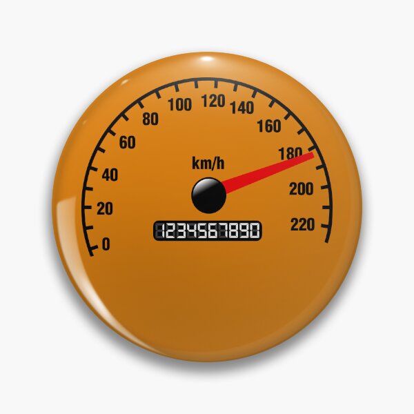 Item preview, SPEEDOMETER (#DE7D08) designed and sold by Marlon Oseguera.