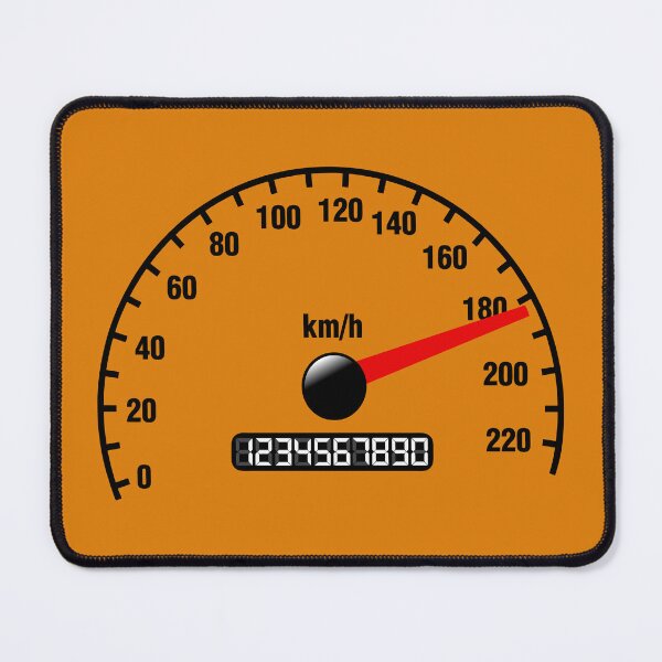 Item preview, SPEEDOMETER (#DE7D08) designed and sold by Marlon Oseguera.