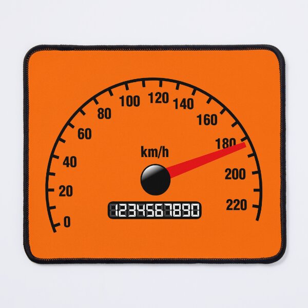 Item preview, SPEEDOMETER (#FF6600) designed and sold by Marlon Oseguera.