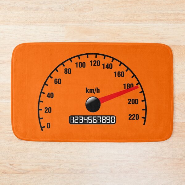 Item preview, SPEEDOMETER (#FF6600) designed and sold by Marlon Oseguera.