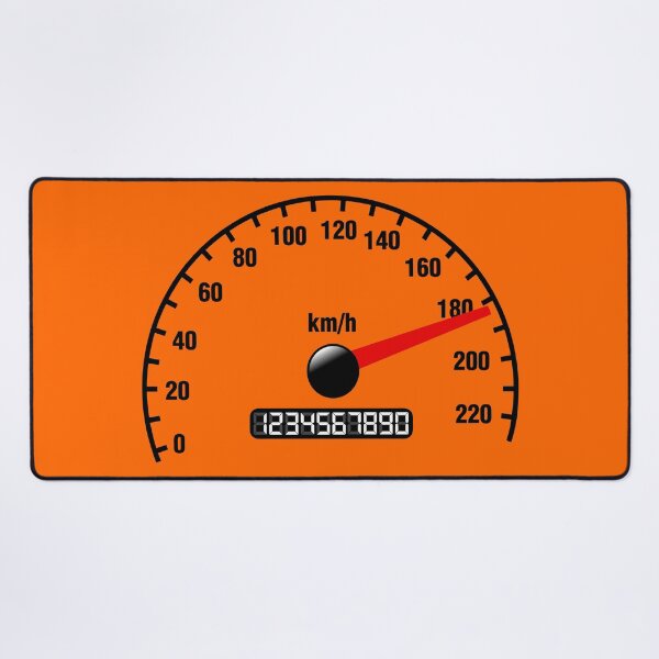 Item preview, SPEEDOMETER (#FF6600) designed and sold by Marlon Oseguera.