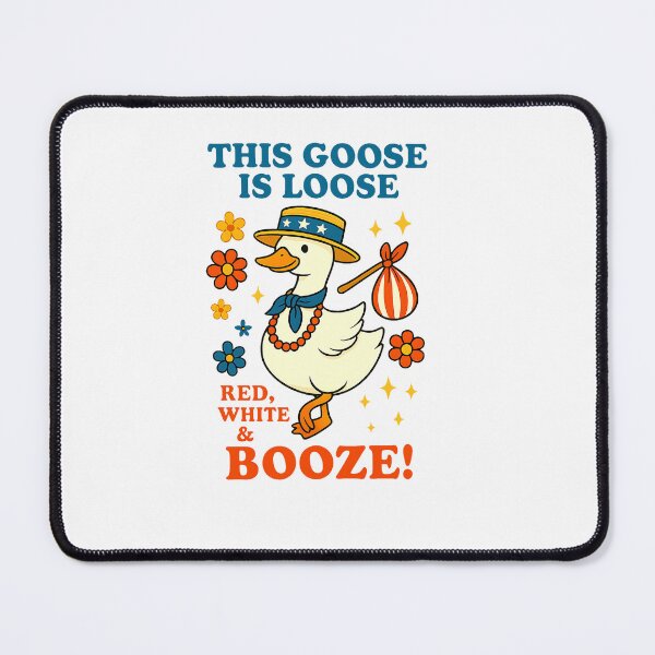 Item preview, This Goose Is Loose Red White And Boze Goose 4th Of July designed and sold by TalalosART.