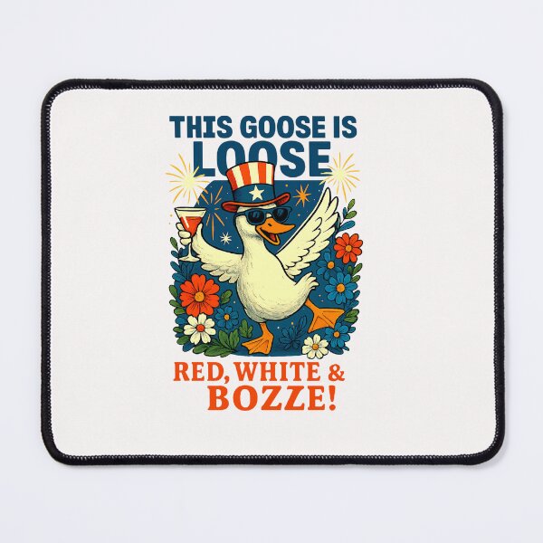 Item preview, This Goose Is Loose Red White And Boze Goose 4th Of July designed and sold by TalalosART.