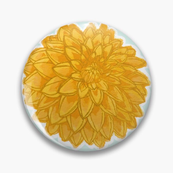 Item preview, Yellow Dahlia designed and sold by Ember-and-Ivy.