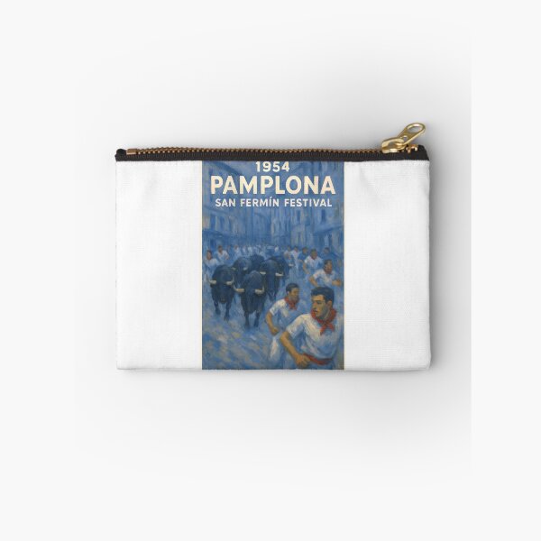 Item preview, 1954 Pamplona San Fermin Festival Poster designed and sold by retrographics.