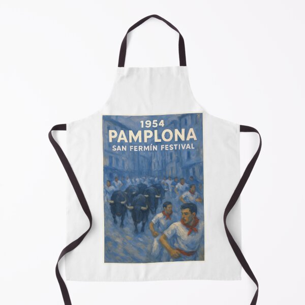 Item preview, 1954 Pamplona San Fermin Festival Poster designed and sold by retrographics.