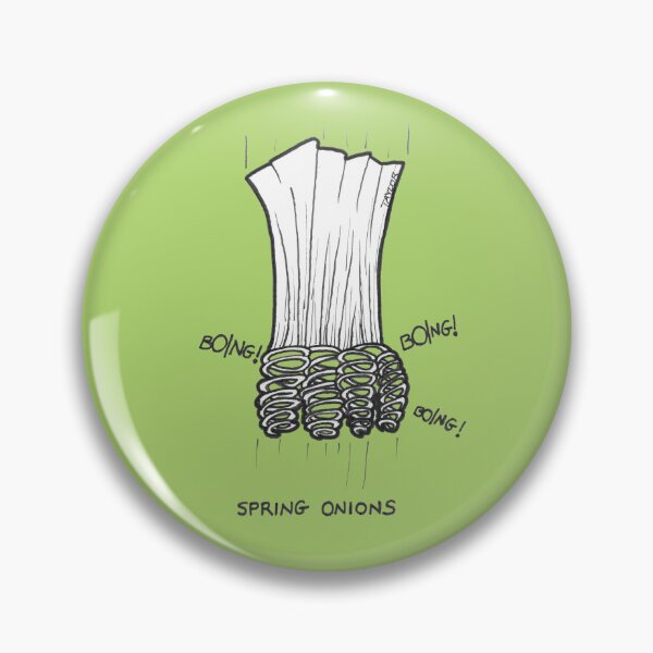 Item preview, Spring Onions Punny Dad Joke designed and sold by PumpkinPieComic.
