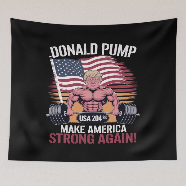 Artikelvorschau, Donald Pump macht Amerika wieder stark entworfen und verkauft von Nekusa.