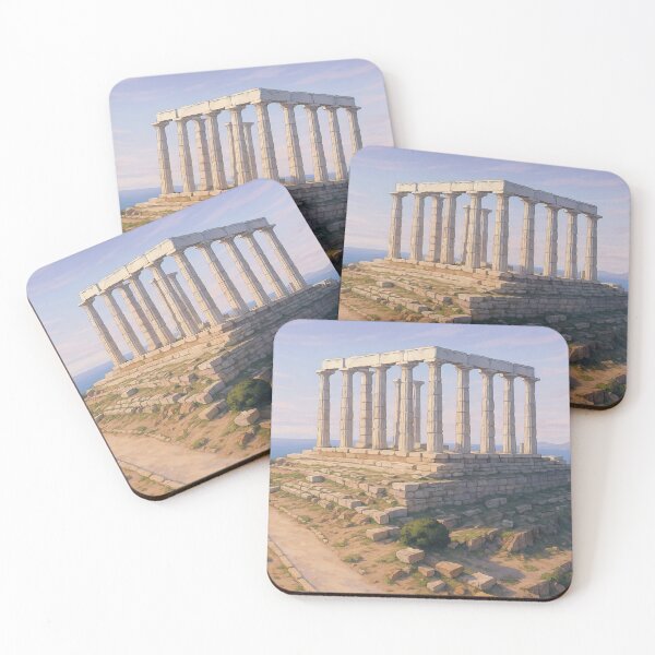 Item preview, Temple of Poseidon at Cape Sounion designed and sold by KAI-Studio.