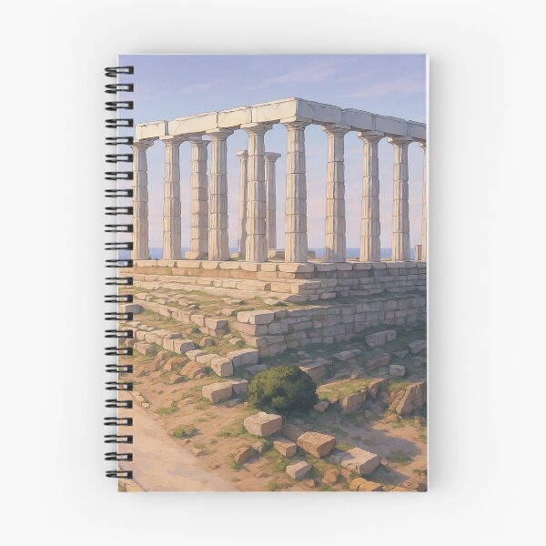 Artikelvorschau, Tempel des Poseidon am Kap Sounion entworfen und verkauft von KAI-Studio.