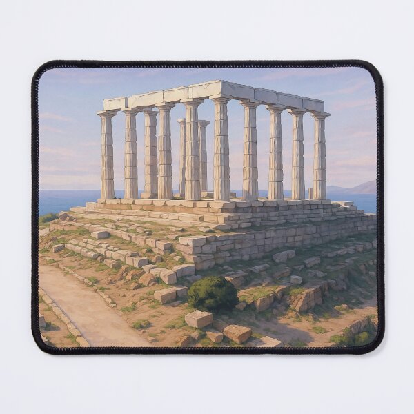 Item preview, Temple of Poseidon at Cape Sounion designed and sold by KAI-Studio.