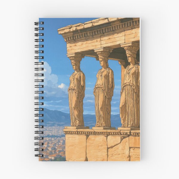 Item preview, The Caryatids at Athens Acropolis designed and sold by KAI-Studio.