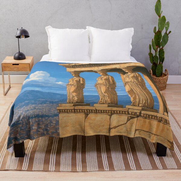 Item preview, The Caryatids at Athens Acropolis designed and sold by KAI-Studio.