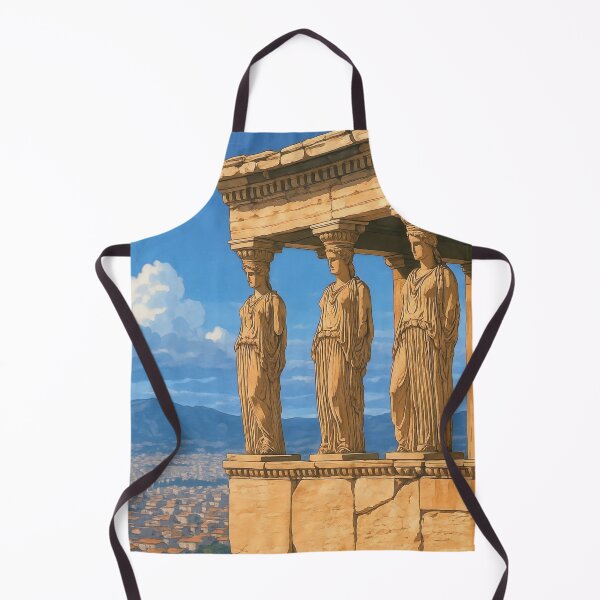 Item preview, The Caryatids at Athens Acropolis designed and sold by KAI-Studio.