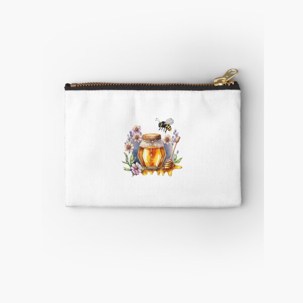 Item preview, "Honey Bee Delight | Cute Nature-Inspired Art" designed and sold by Mandayartstudio.