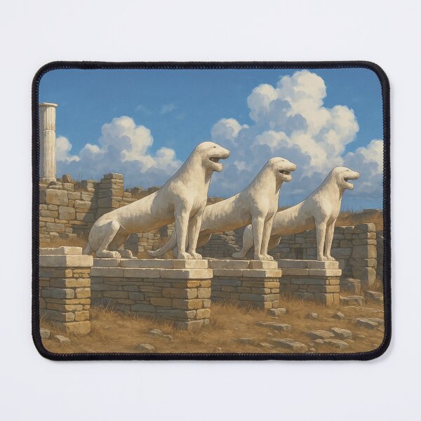 Item preview, The Terrace of the Lions at Delos designed and sold by KAI-Studio.
