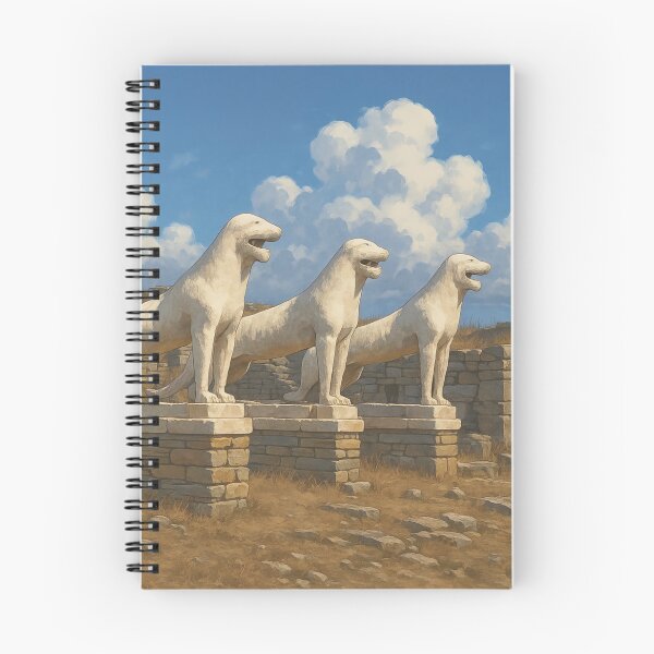 Item preview, The Terrace of the Lions at Delos designed and sold by KAI-Studio.