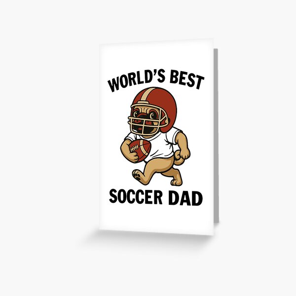 Item preview, worlds best soccer DAD designed and sold by ZHUGUI.