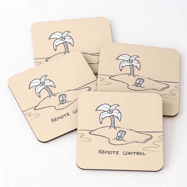 Item preview, Remote Control Island Pun designed and sold by PumpkinPieComic.