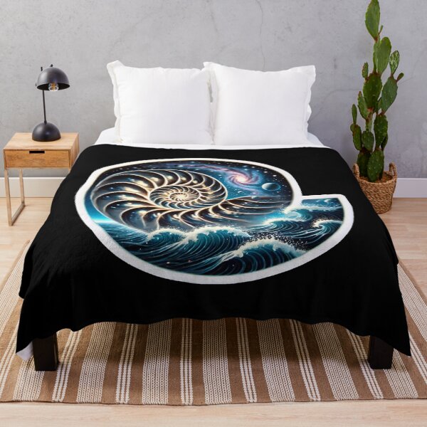 Item preview, Cosmic Nautilus Shell designed and sold by PinUpPizzazz.
