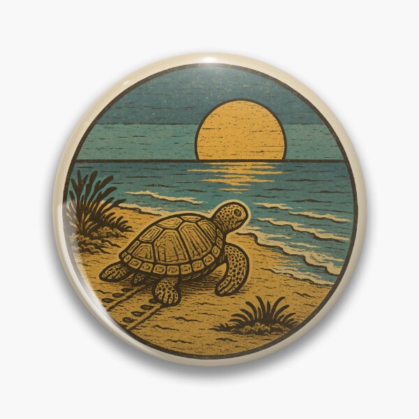 Item preview, Turtle on the Beach Moonrise Ocean designed and sold by Sturdust.