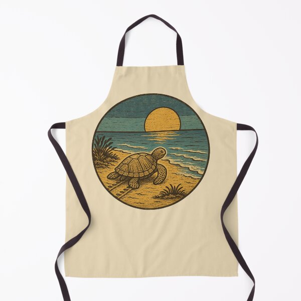 Item preview, Turtle on the Beach Moonrise Ocean designed and sold by Sturdust.