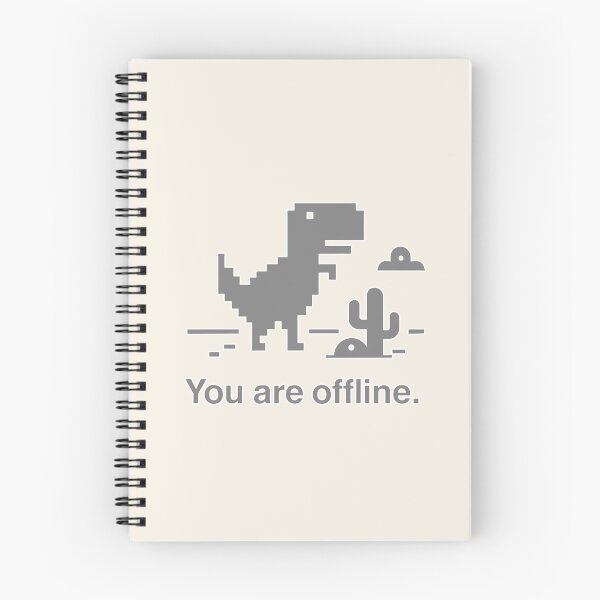 Item preview, Offline Dinosaur Minimalist Meme designed and sold by Patternicity.
