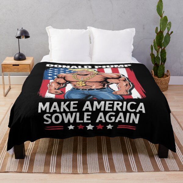 Item preview, Donald Pump Trump Swole Again Weight Lifting Workout designed and sold by Nekusa.