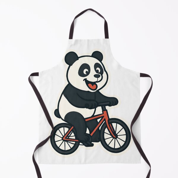 Item preview, Cute Panda Riding A Bicycle designed and sold by HobsS.