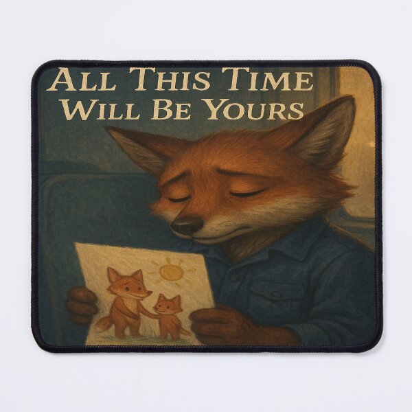 Item preview, One Day, All This Time Will Be Yours – Fox Parent Art designed and sold by Neovibe Print.
