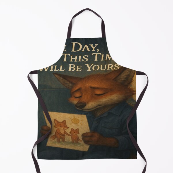 Item preview, One Day, All This Time Will Be Yours – Fox Parent Art designed and sold by Neovibe Print.