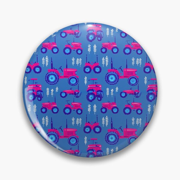 Item preview, Bold Red Tractors Pattern – Seamless Farm Vehicle Kids Design designed and sold by UniqueDesign751.